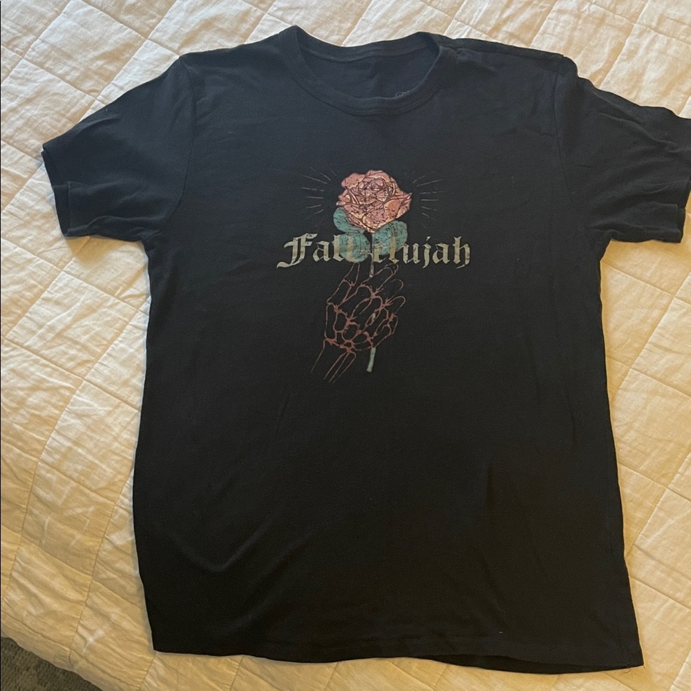 Living fully co fallelujah tshirt m